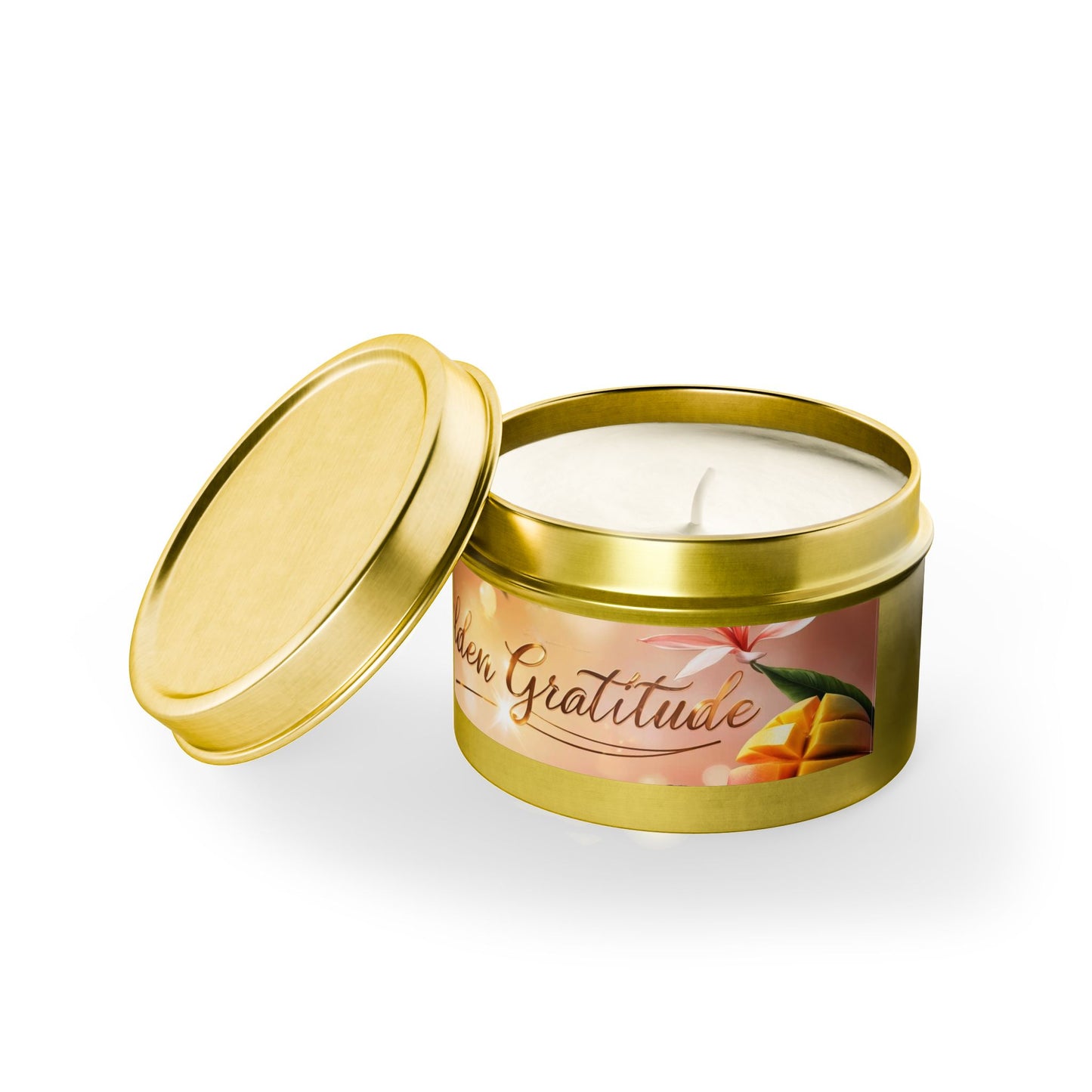 GOLDEN GRATITUDE | Soy Tin Candle