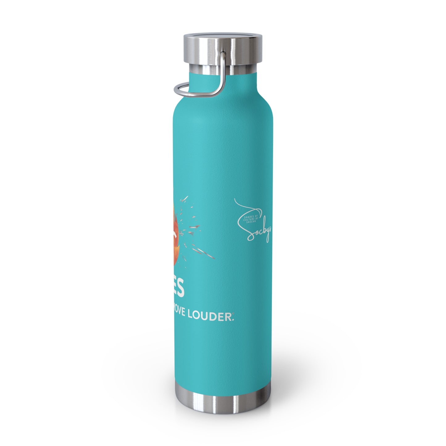 ARIES - "Burn Brighter. Move Louder" Insulated Bottle, 22oz