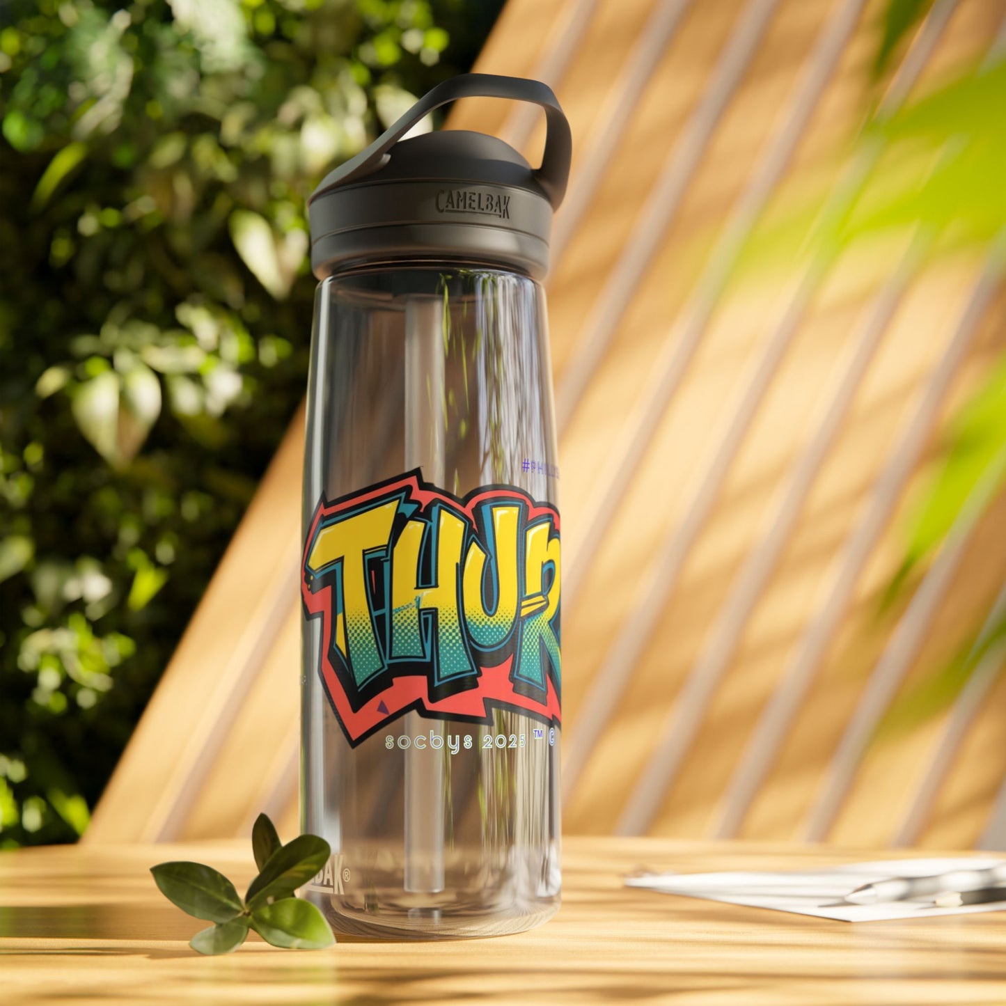 CamelBak Eddy® Water Bottle | "THURL" Philly Slang Edition - 25oz