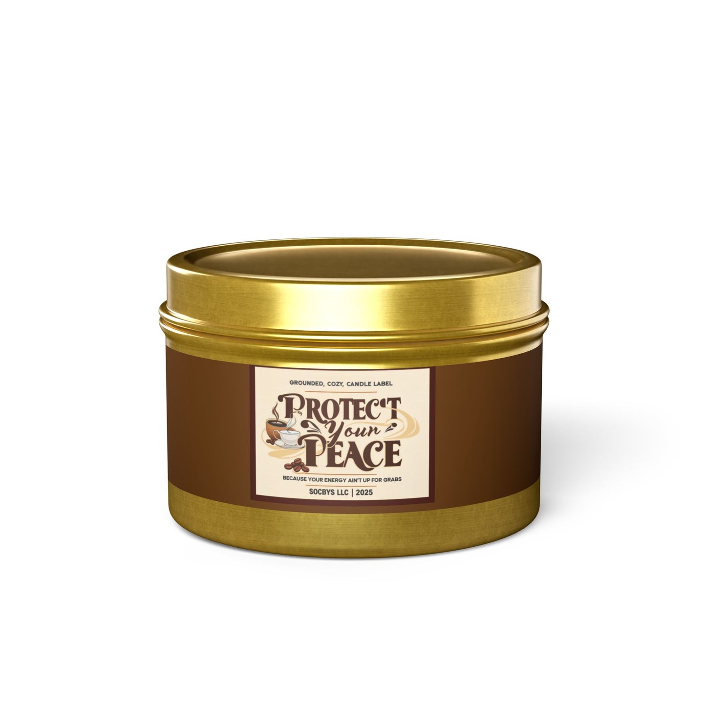 Protect Your Peace | Soy Tin Candle