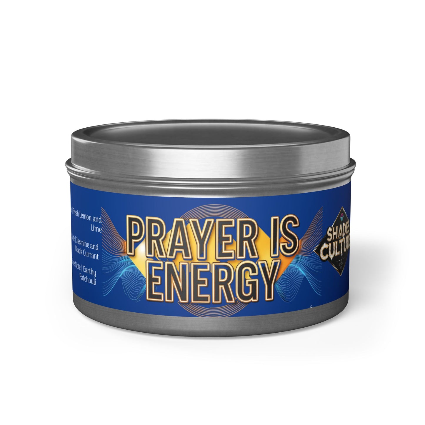 PRAYER IS ENERGY | SPA SCENT - Tin Soy Candle