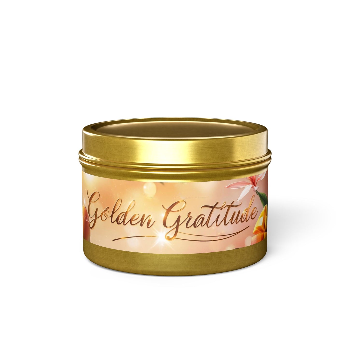 GOLDEN GRATITUDE | Soy Tin Candle