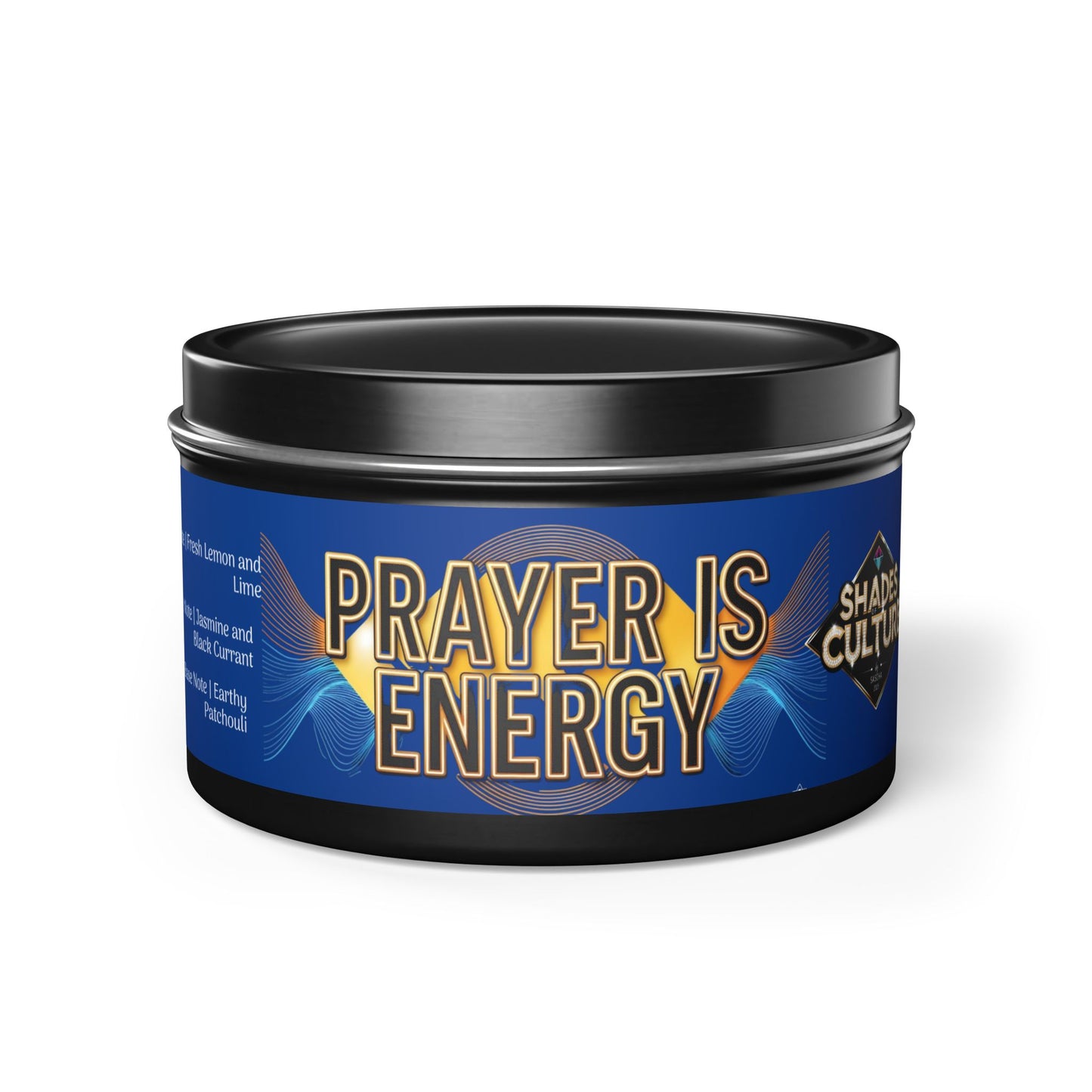 PRAYER IS ENERGY | SPA SCENT - Tin Soy Candle
