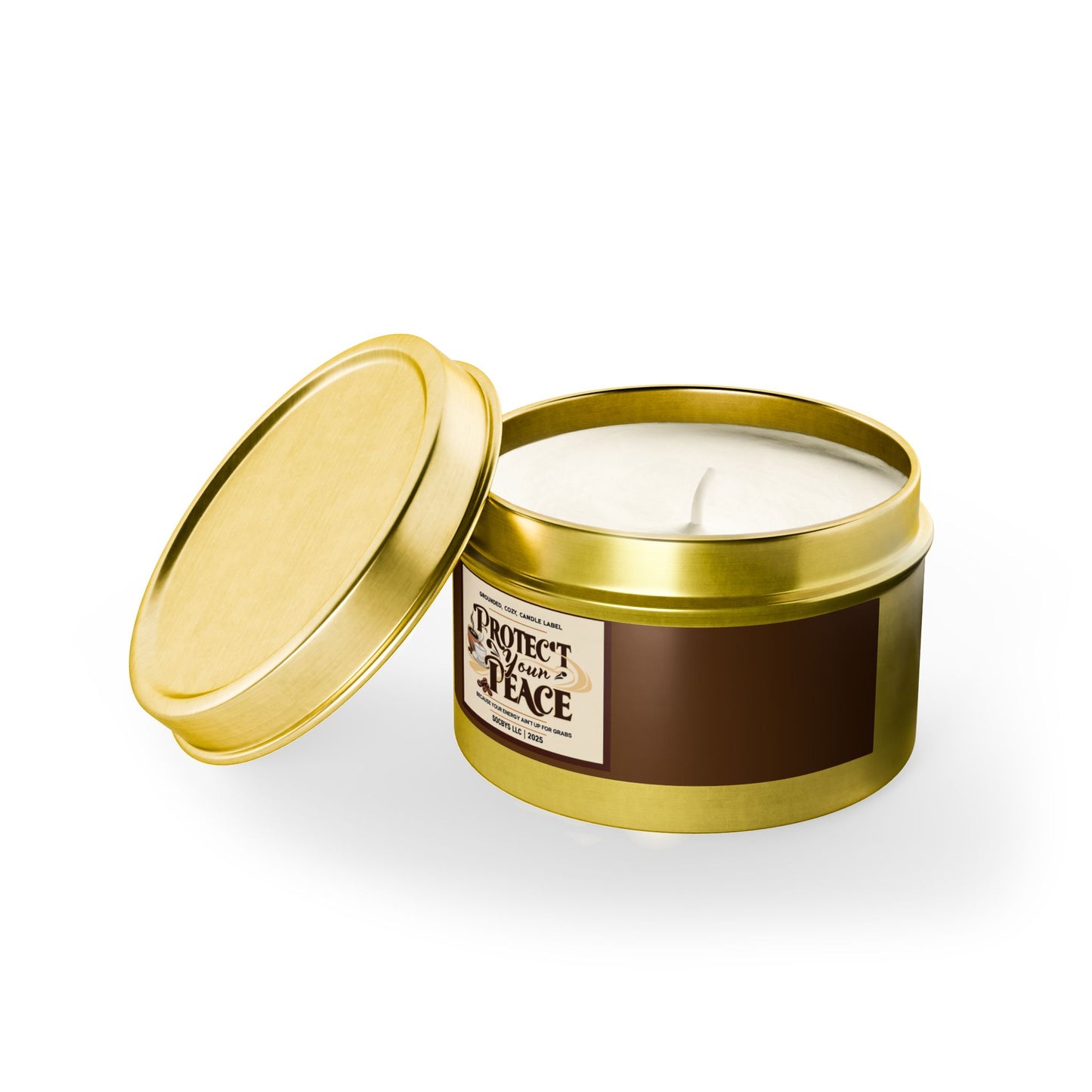 Protect Your Peace | Soy Tin Candle