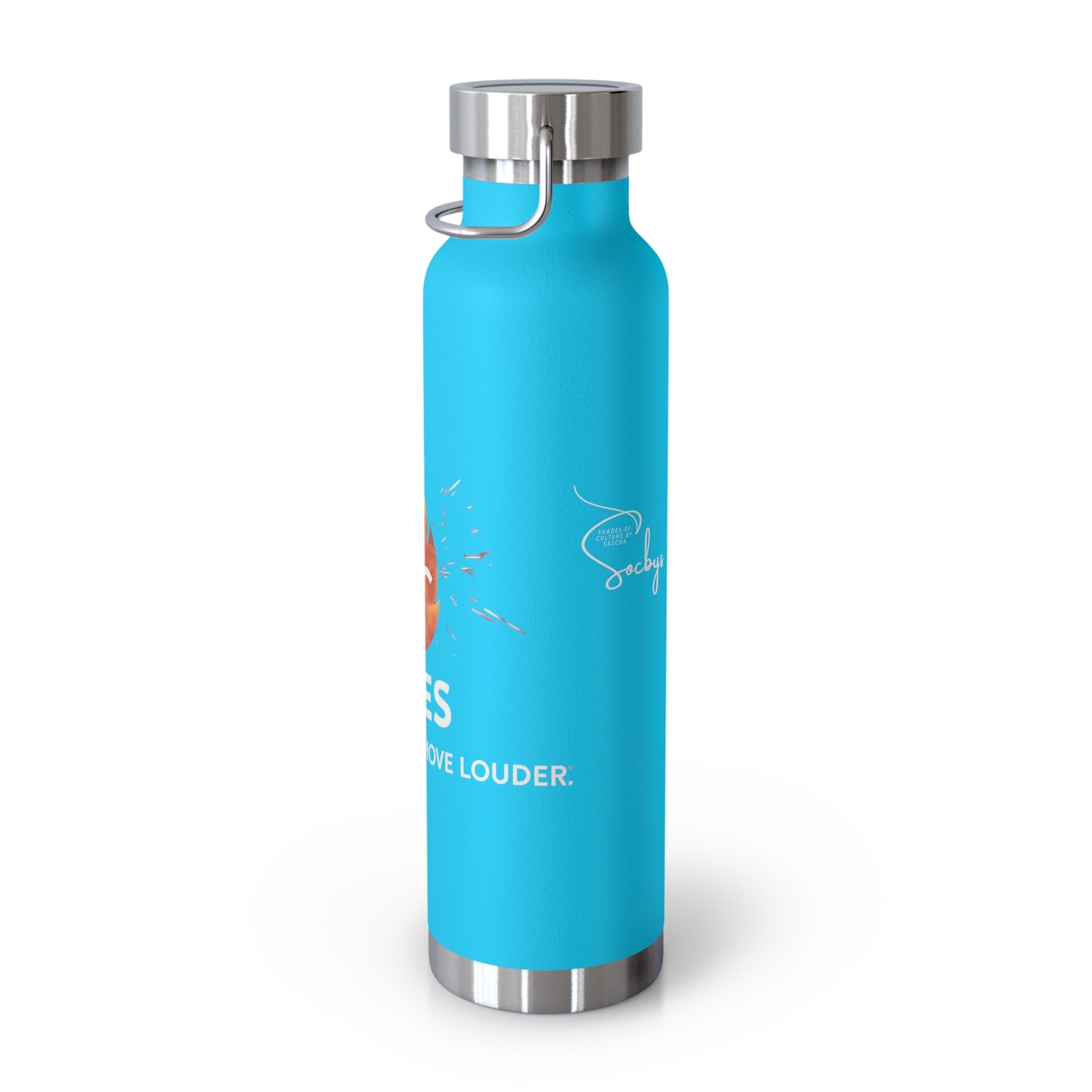 ARIES - "Burn Brighter. Move Louder" Insulated Bottle, 22oz