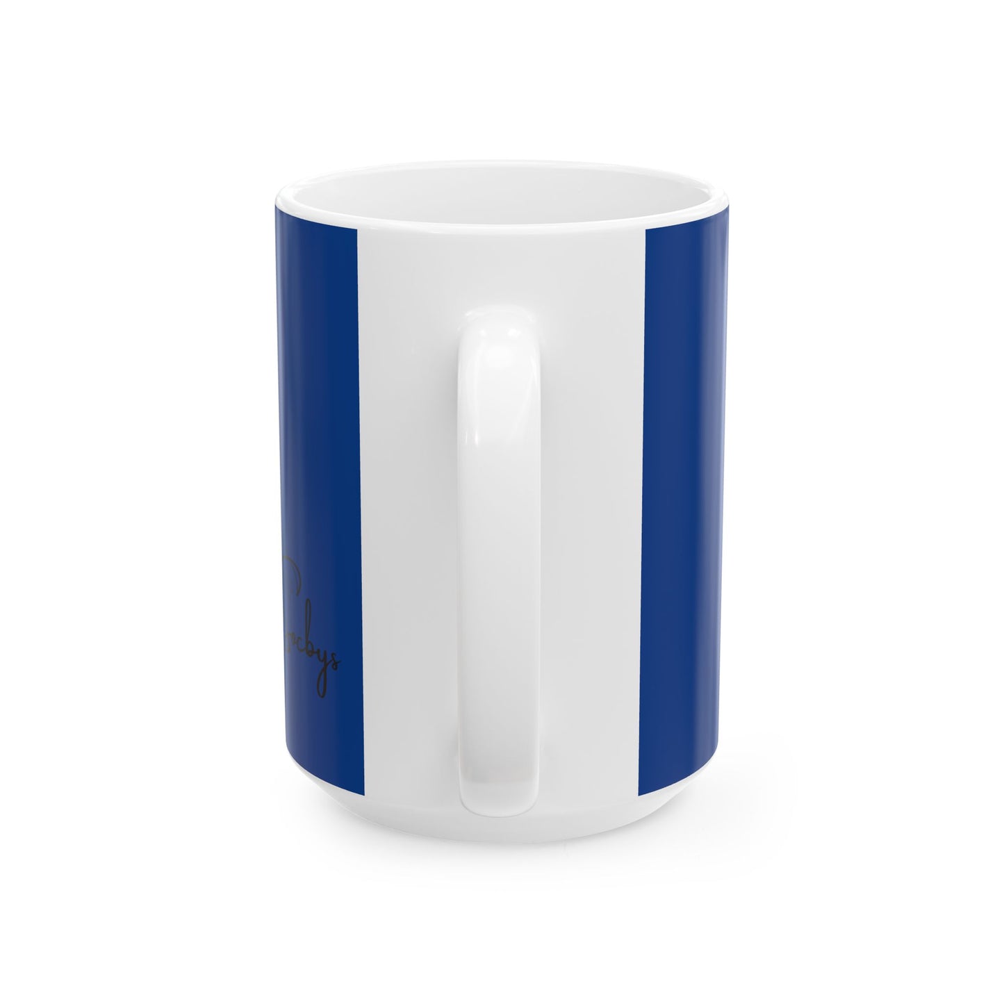 ☕ LIMITS ARE FOR THOSE WHO NEED THEM. | Ceramic Mug, 15oz | BLUE