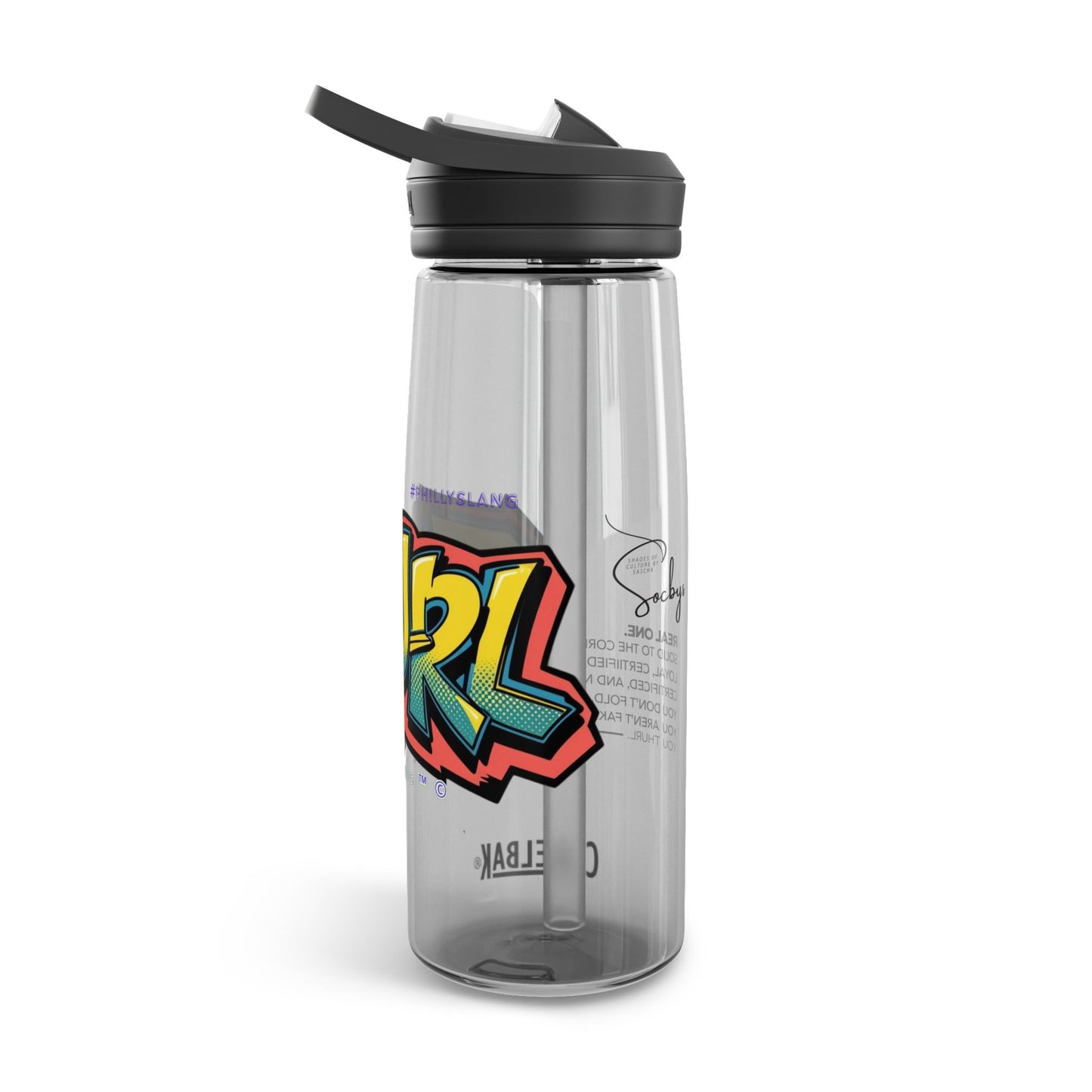 CamelBak Eddy® Water Bottle | "THURL" Philly Slang Edition - 25oz