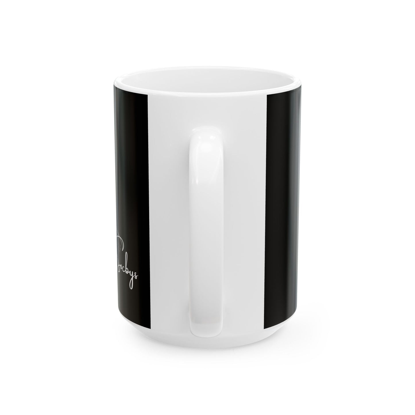 ☕ LIMITS ARE FOR THOSE WHO NEED THEM. | Ceramic Mug, 15oz | BLACK