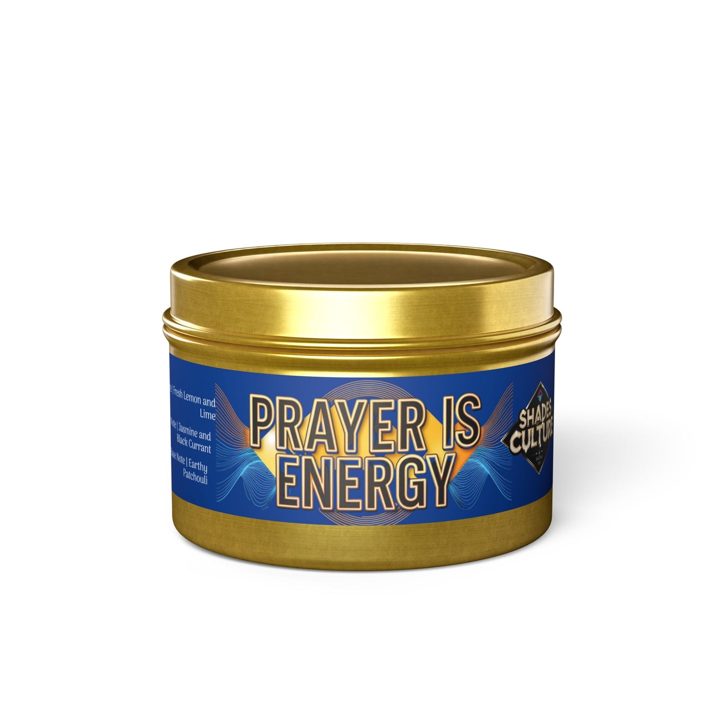 PRAYER IS ENERGY | SPA SCENT - Tin Soy Candle