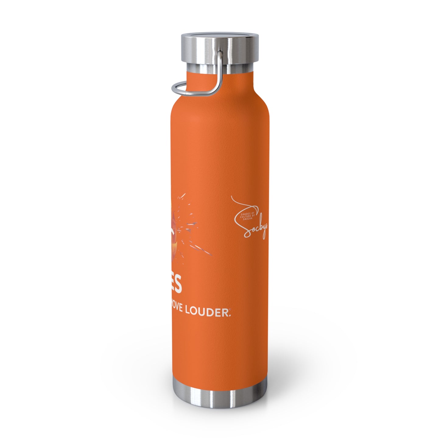 ARIES - "Burn Brighter. Move Louder" Insulated Bottle, 22oz