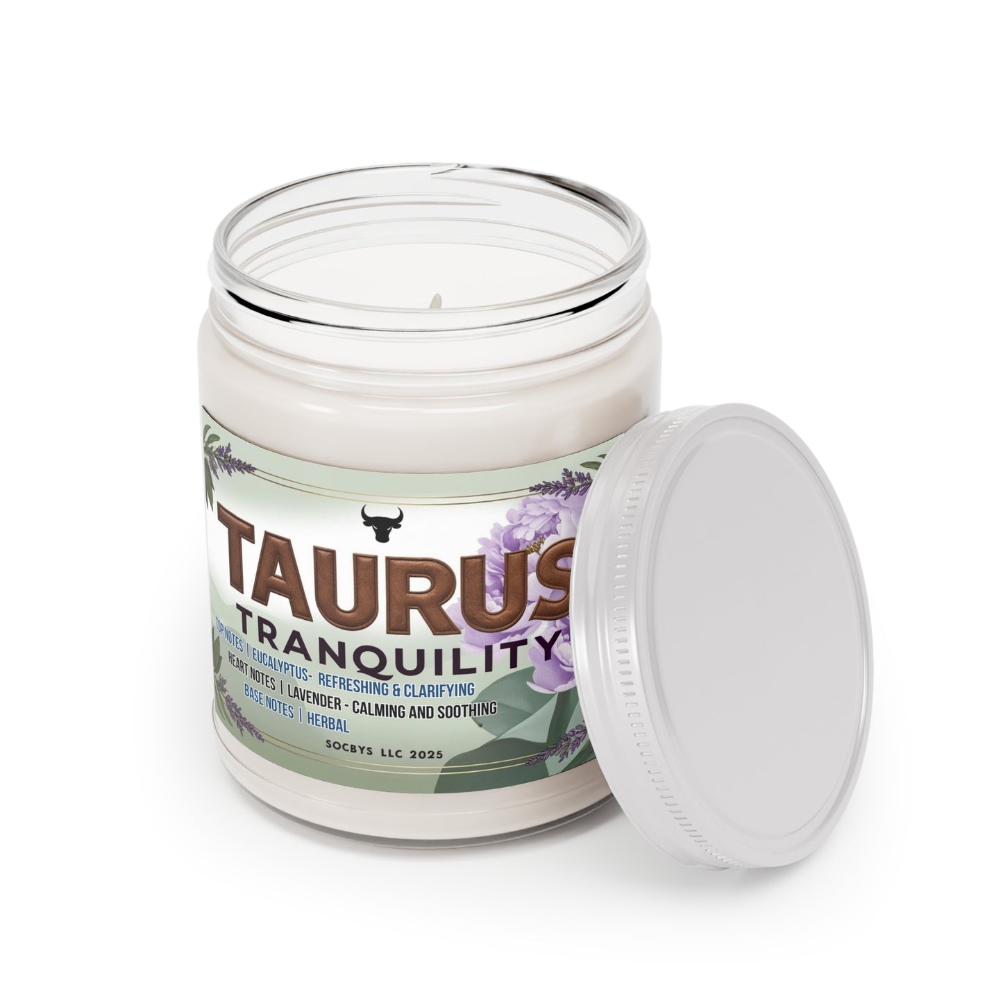 🌿 Taurus Tranquility 🌿Scented Soy Candles, 9oz