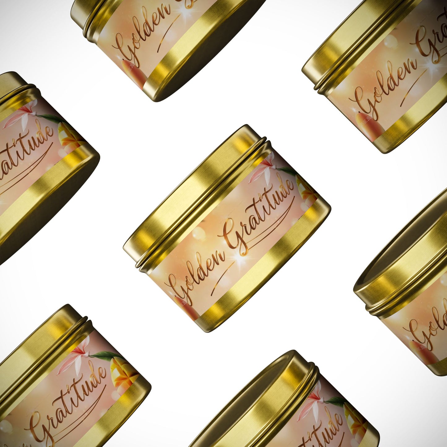 GOLDEN GRATITUDE | Soy Tin Candle