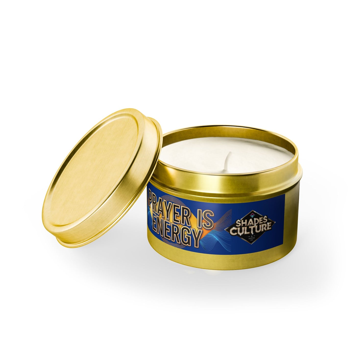 PRAYER IS ENERGY | SPA SCENT - Tin Soy Candle