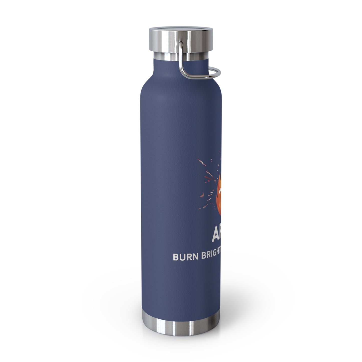 ARIES - "Burn Brighter. Move Louder" Insulated Bottle, 22oz