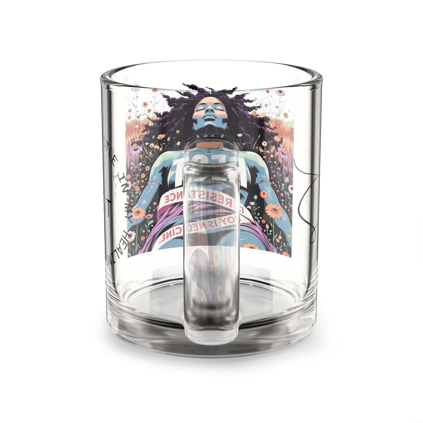 THE SILENT HUSTLE GLASS MUG | SOCBYS 2025 EDITION