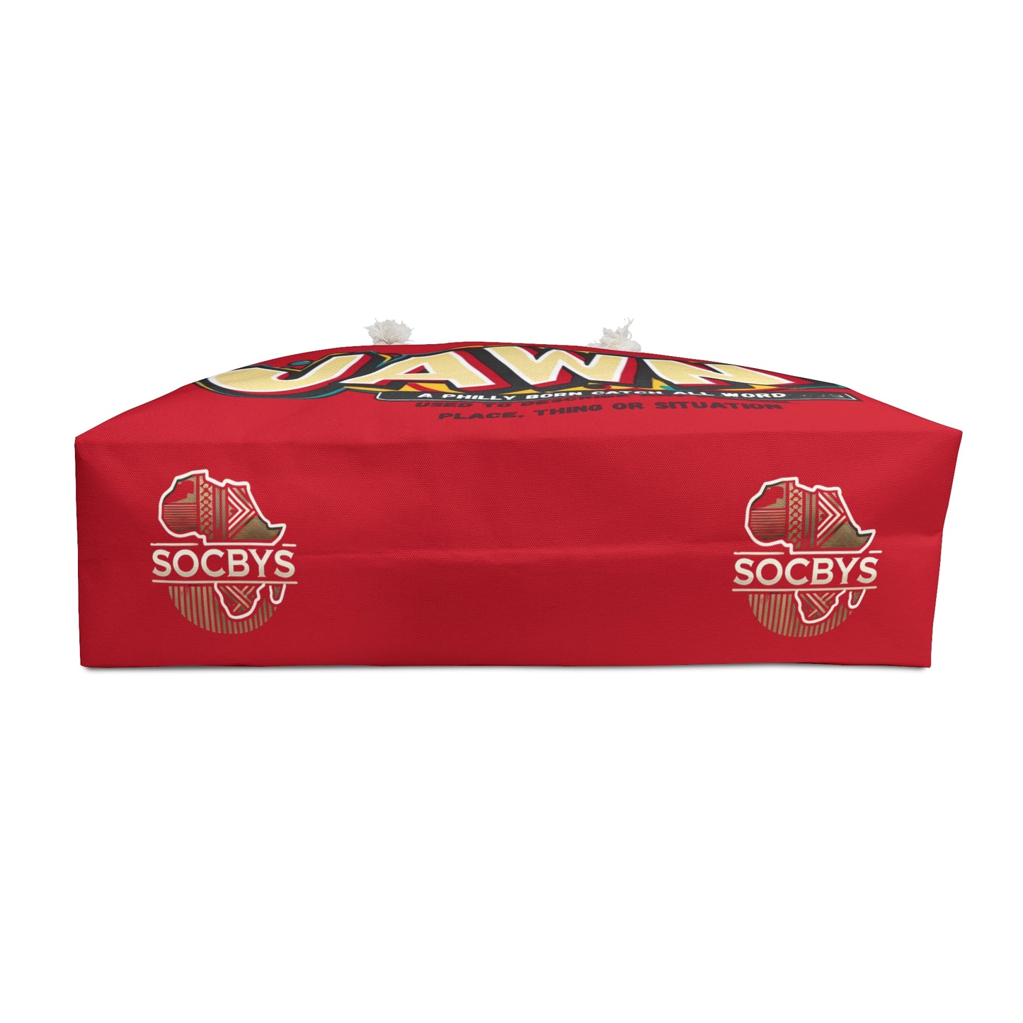 Phily "JAWN" Weekender Bag | RED Oversized Travel Tote