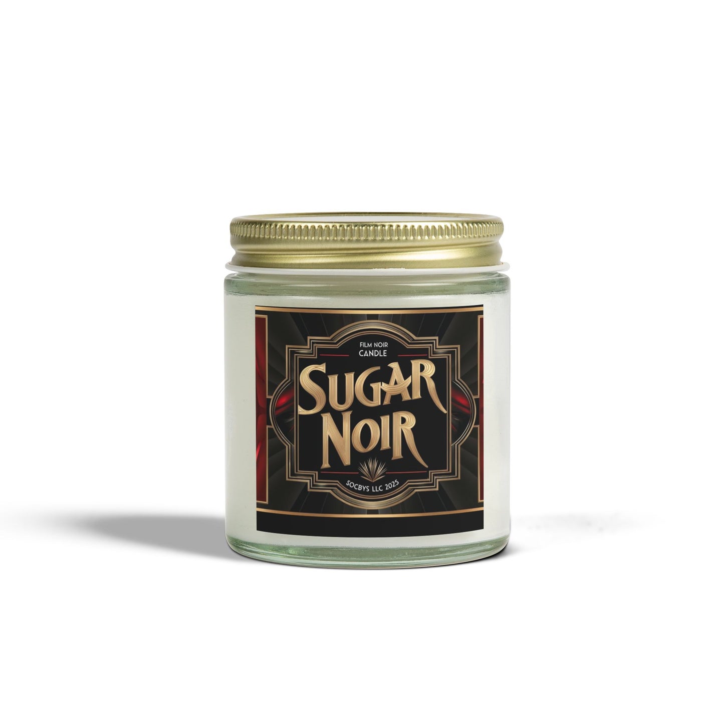 SUGAR NOIR | Sultry Unisex Candle π€β¨ - Bergamot, Saffron & Musk