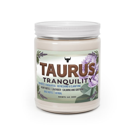 🌿 Taurus Tranquility 🌿Scented Soy Candles, 9oz
